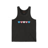 Trans Rainbow Brushstrokes Lightweight Tank – Easy Fit, Quiet Power
