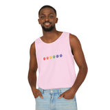 Rainbow Flowers Tee – Faded Florals, Loud Pride