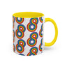 Gayfinity Rainbow Accent Mug – Infinite Pride, One Sip at a Time – 11oz & 15oz Options