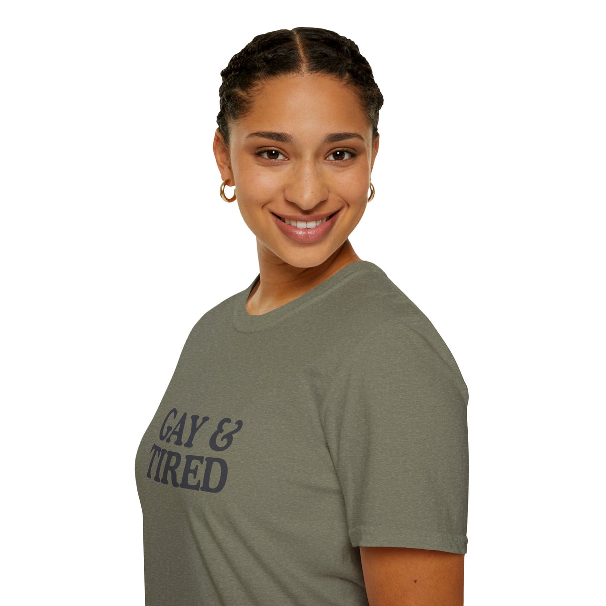 Gay & Tired Softstyle T-Shirt - Casual Comfort Tee for Everyday Wear
