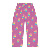 Pink Melting Point Men's Pajama Pants – Comfortable and Fun Loungewear for Summer Nights