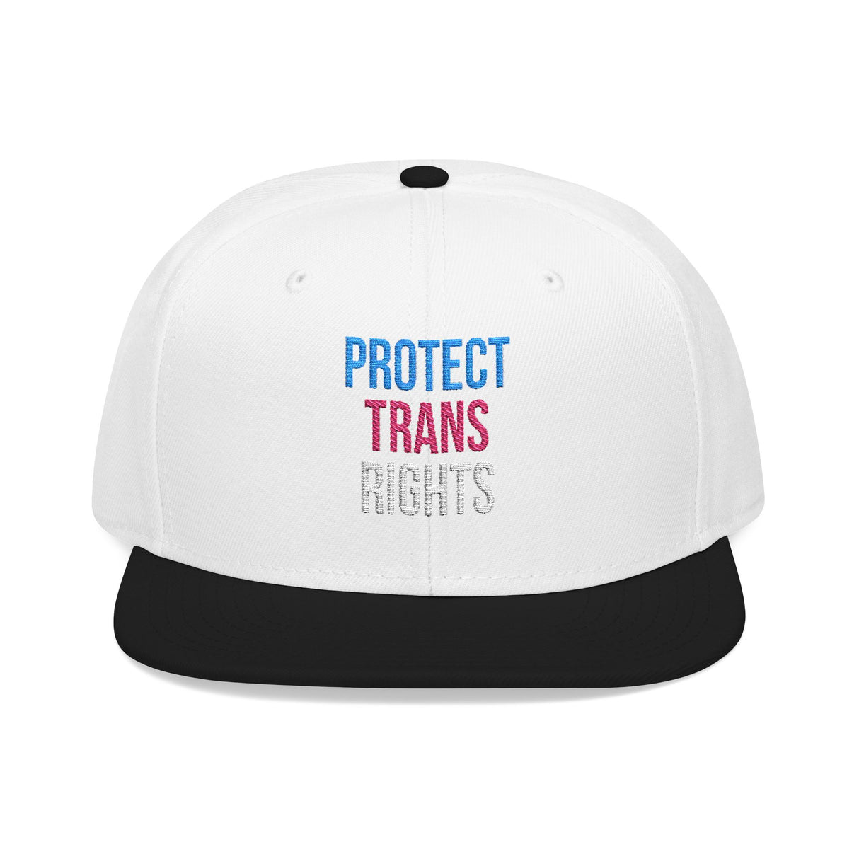 Protect Trans Rights 2025 Snapback Hat – Structured Fit, Unflinching Message