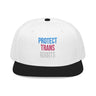 Protect Trans Rights 2025 Snapback Hat – Structured Fit, Unflinching Message