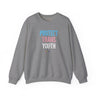Protect Trans Youth 2025 Crewneck – Warm Layers, Urgent Truth