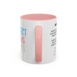 Protect Trans Rights 2025 Accent Mug – Bold Brew, Louder Message