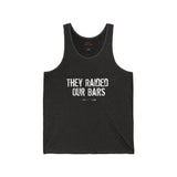They Raided Our Bars Lightweight Tank – Bare Shoulders, Bold History