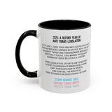 2025 Protect Trans Youth Accent Mug – Sip With Purpose