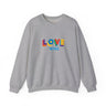 Love Wins Medium Weight Sweatshirt – Soft Feel, Solid Message