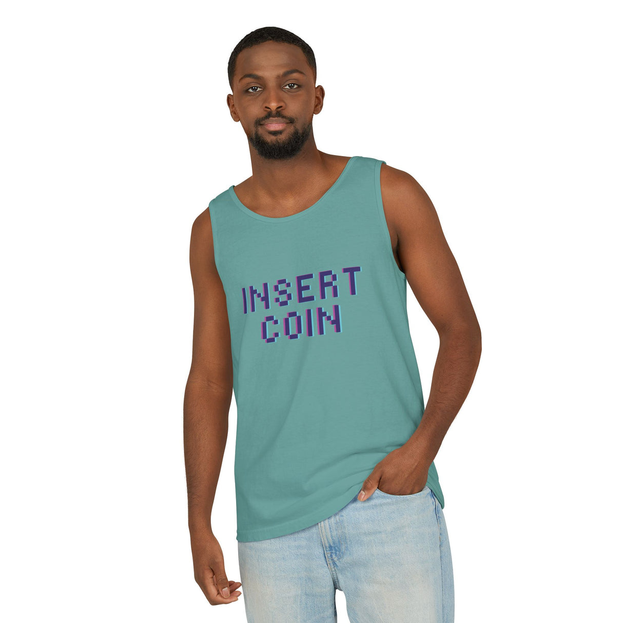 Insert Coin Unisex Tank Top - Summer Vibes