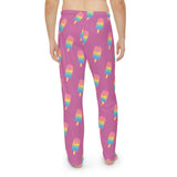 Pink Melting Point Men's Pajama Pants – Comfortable and Fun Loungewear for Summer Nights