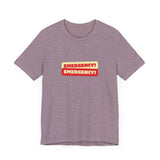 Emergency! Emergency! Lightweight Tee – Flash Warning, Soft Fit