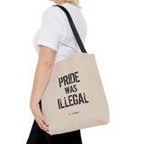 Pride Was Illegal Tote Bag – Carry History Everywhere