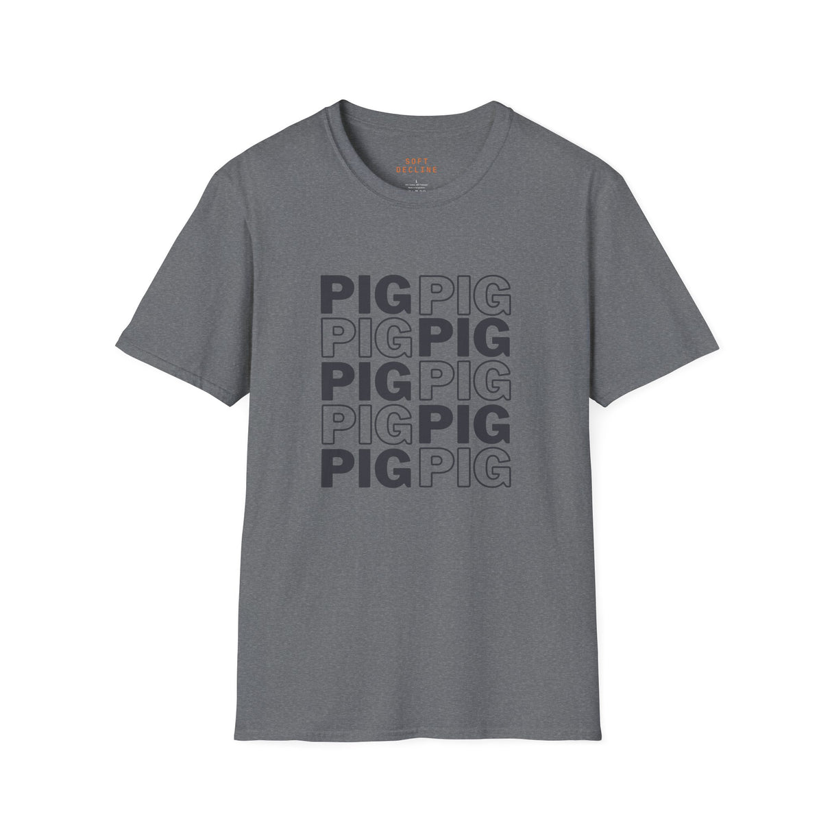 Pig Softstyle T-Shirt - Casual Comfort Tee for Everyday Wear