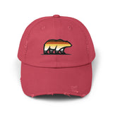 Big Bear Icon Distressed Dad Cap