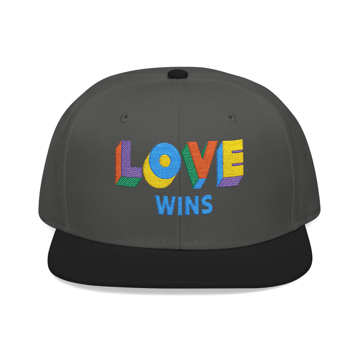 Love Wins Embroidered Hat – Bold Thread, Big Truth