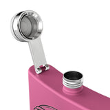 Close Enough to Breathe Elegant Stainless Steel Flask