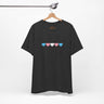 Trans Rainbow Brushstrokes Lightweight Tee – Soft Feel, Strong Message