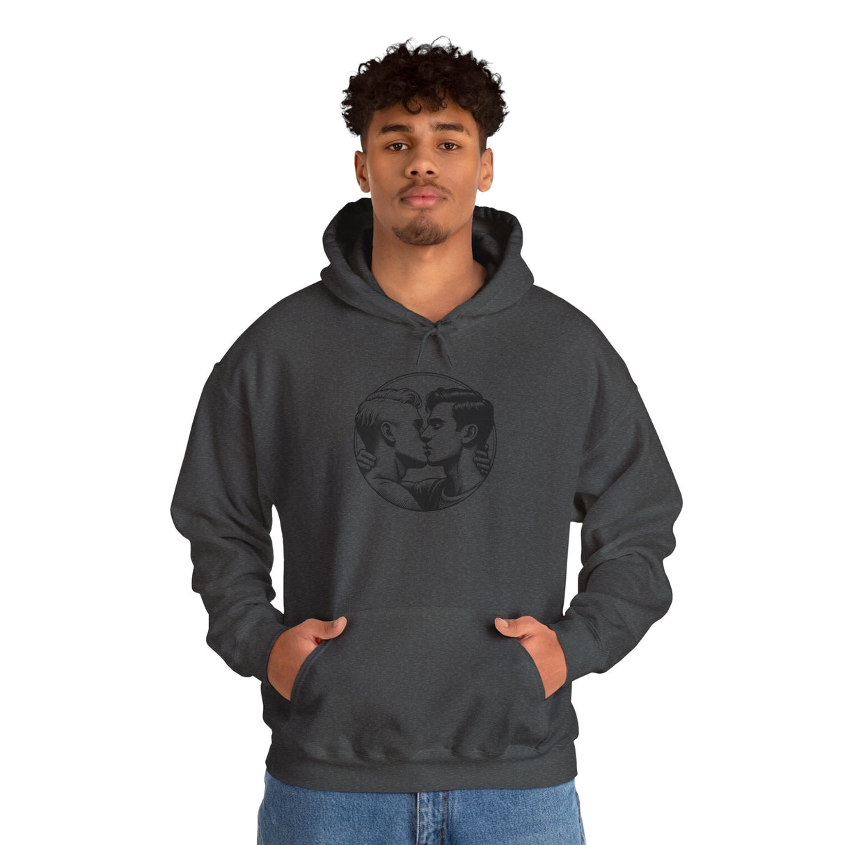 Close Enough to Breathe - Cozy Pullover Sweatshirt