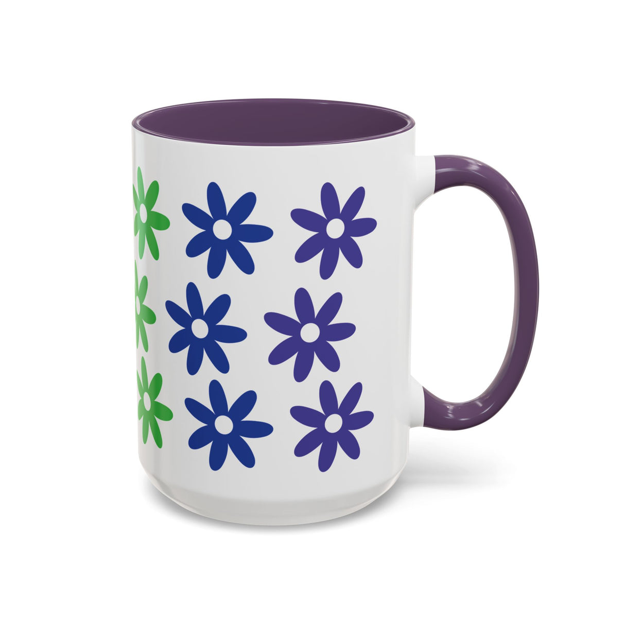 Rainbow Flowers Mug – Sip with Pride - 11oz & 15oz Options