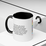 Wearing Pants Was a Crime Accent Mug – Sip With Defiance