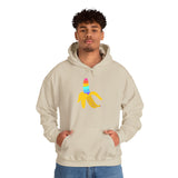 Banana Rainbow Cozy Pullover Sweatshirt
