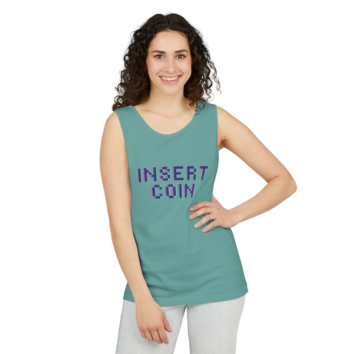 Insert Coin Unisex Tank Top - Summer Vibes