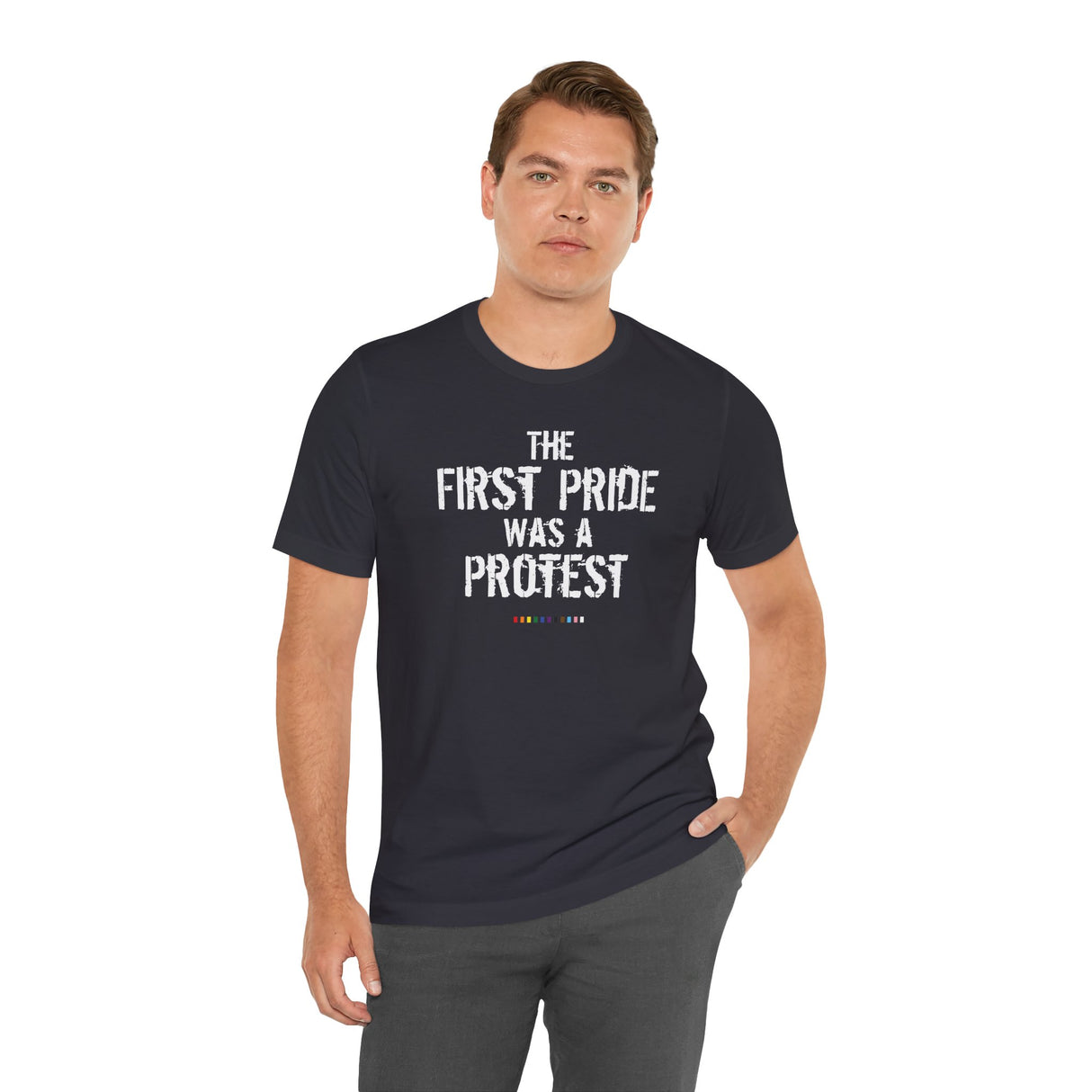 First Pride Was a Riot Lightweight Tee – Soft Fabric, Fierce Roots
