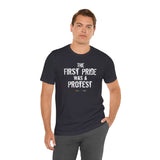 First Pride Was a Riot Lightweight Tee – Soft Fabric, Fierce Roots