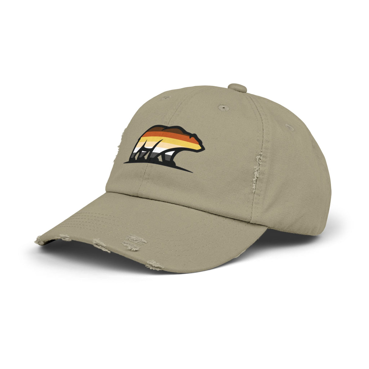Big Bear Icon Distressed Dad Cap